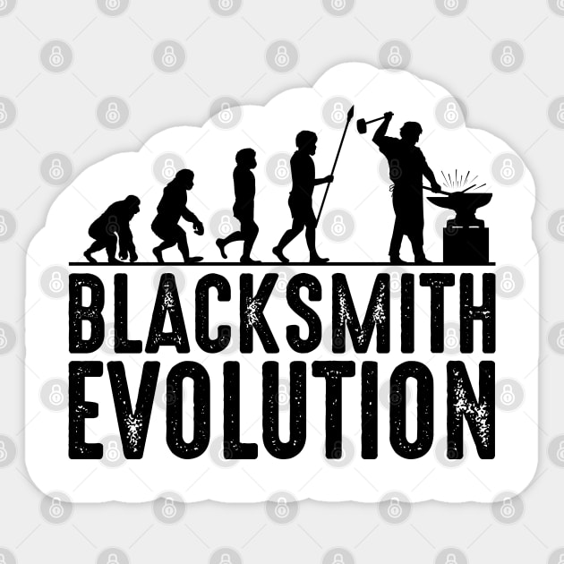 Blacksmith Sticker by Lumio Gifts